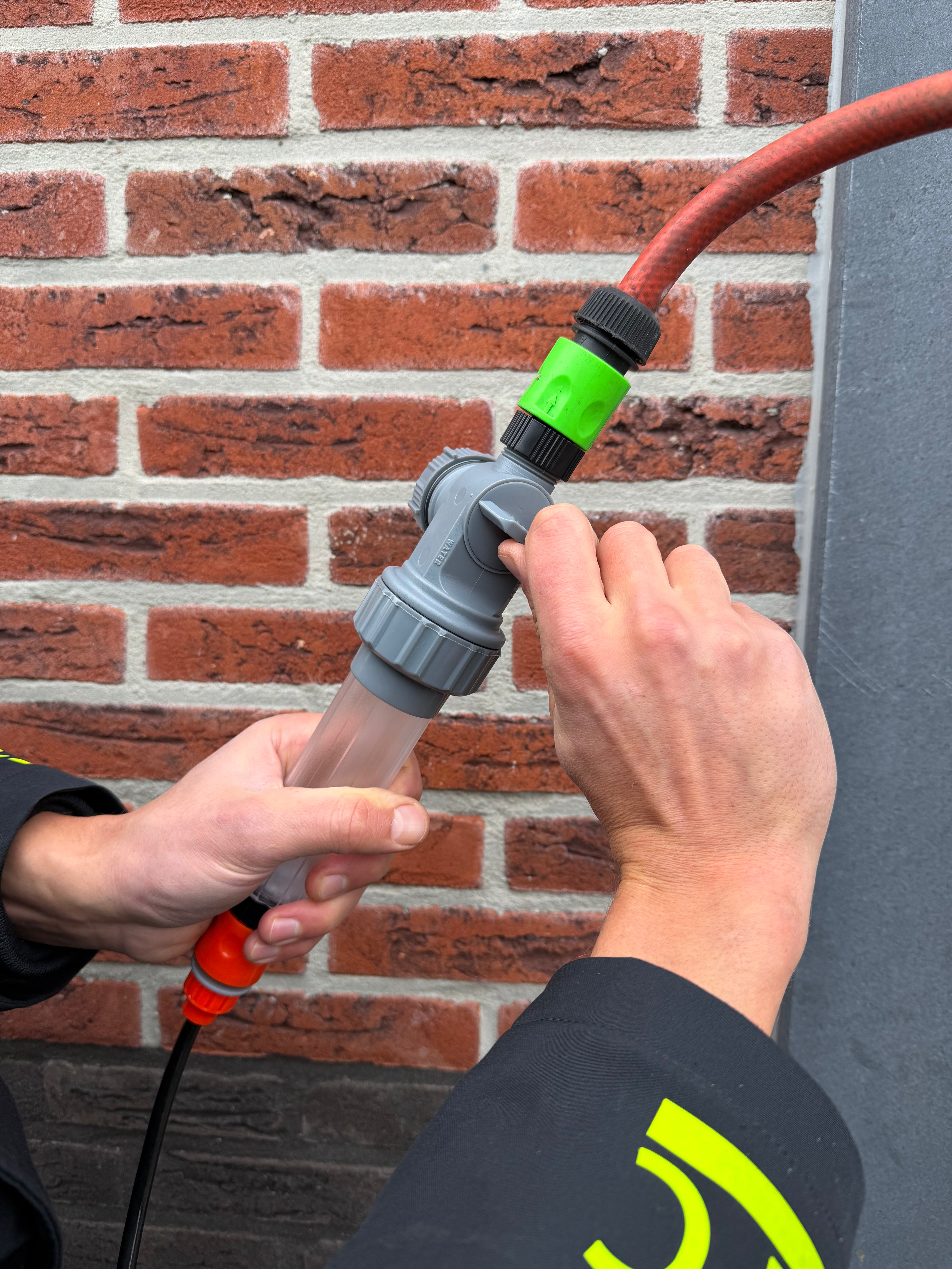 Losse zeepdispenser t.b.v. Telemax telescoopsteel