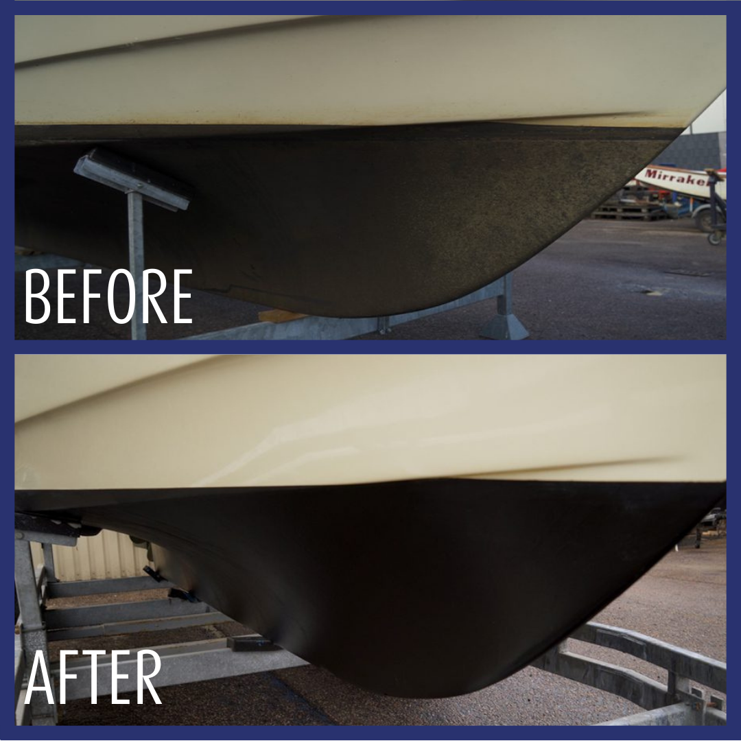 Bootsablagerungsentferner (2x 1L) – Befreien Sie sich von den gelbbraunen (Kalk-)Ablagerungen auf Ihrem Boot!