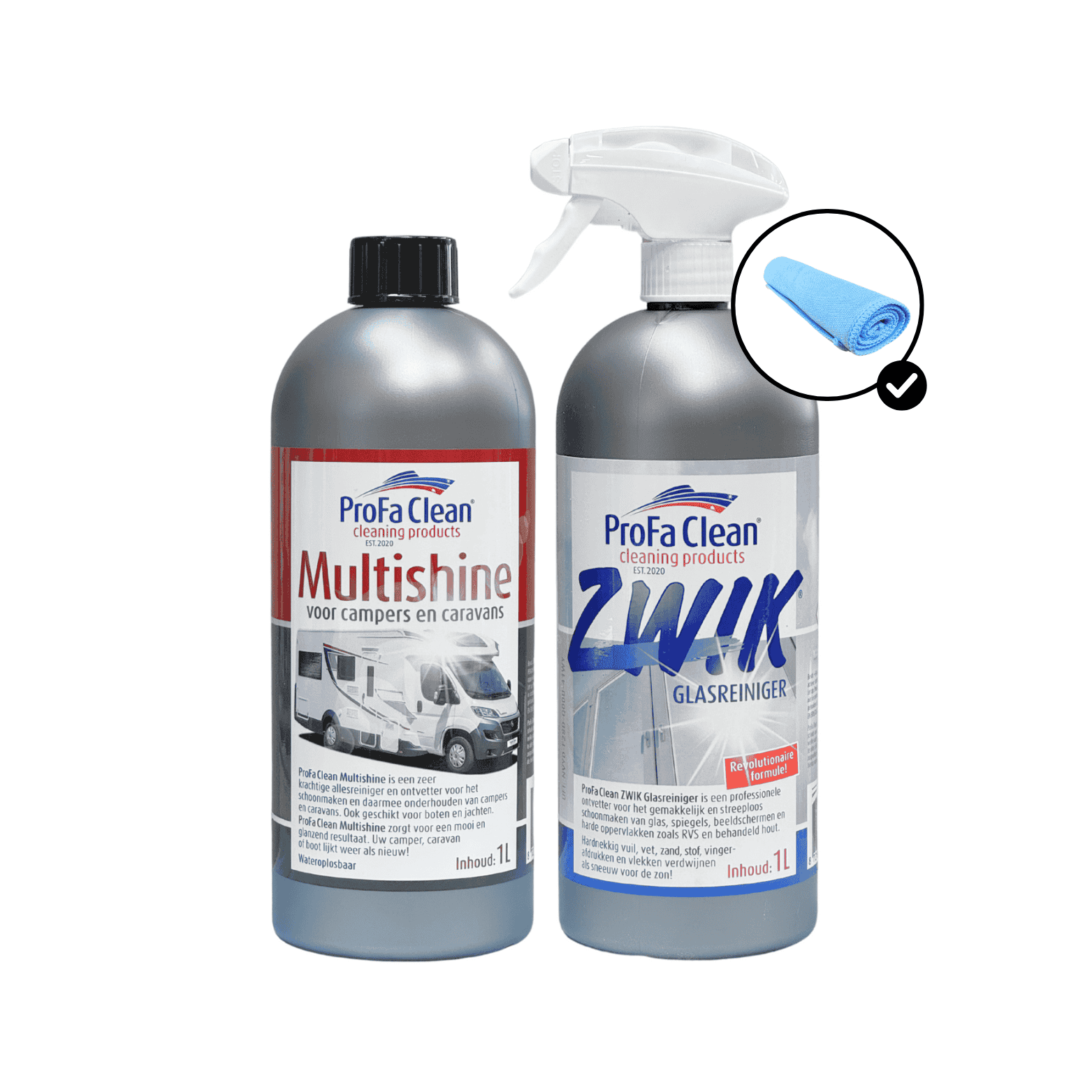 Multishine + Zwik Glaskiniger (Duo -Rabatt)