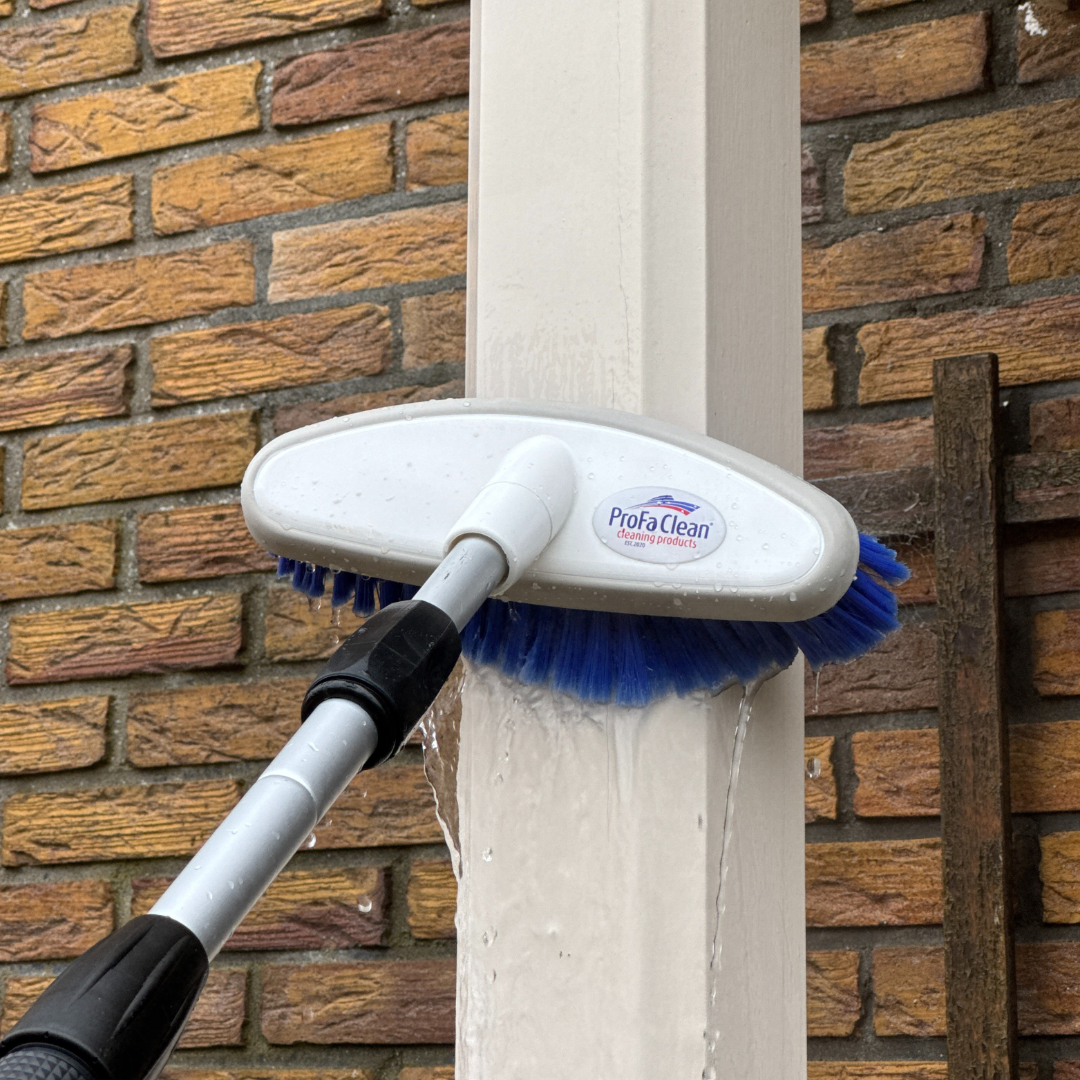 Profa Clean Telescope Stahl - mit Wasseranschluss (Hinweis !! ohne Bürstenblock)