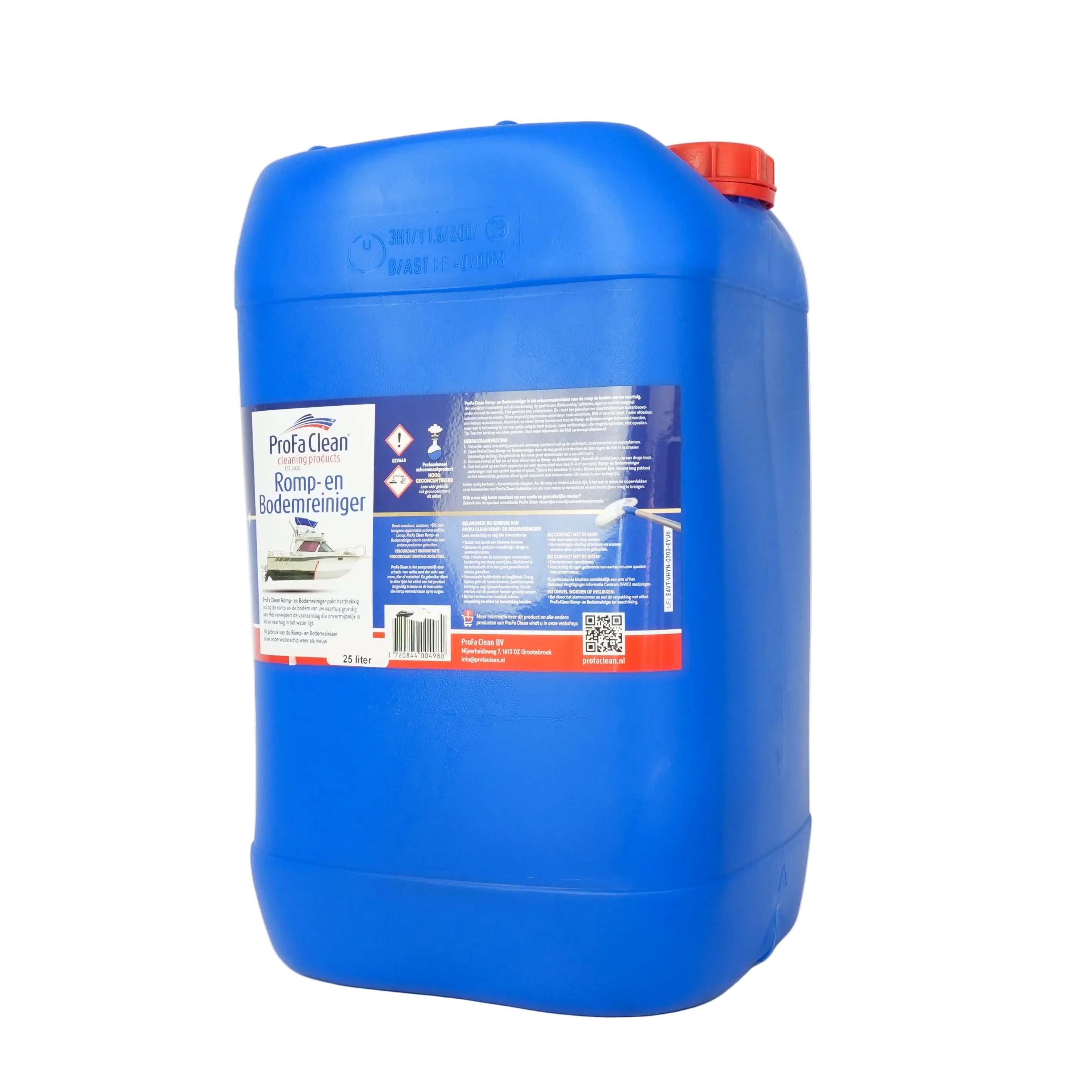 Rumpf- und Bodenreiniger (25 l) – Boot und Yacht (13,99 € pro Liter)